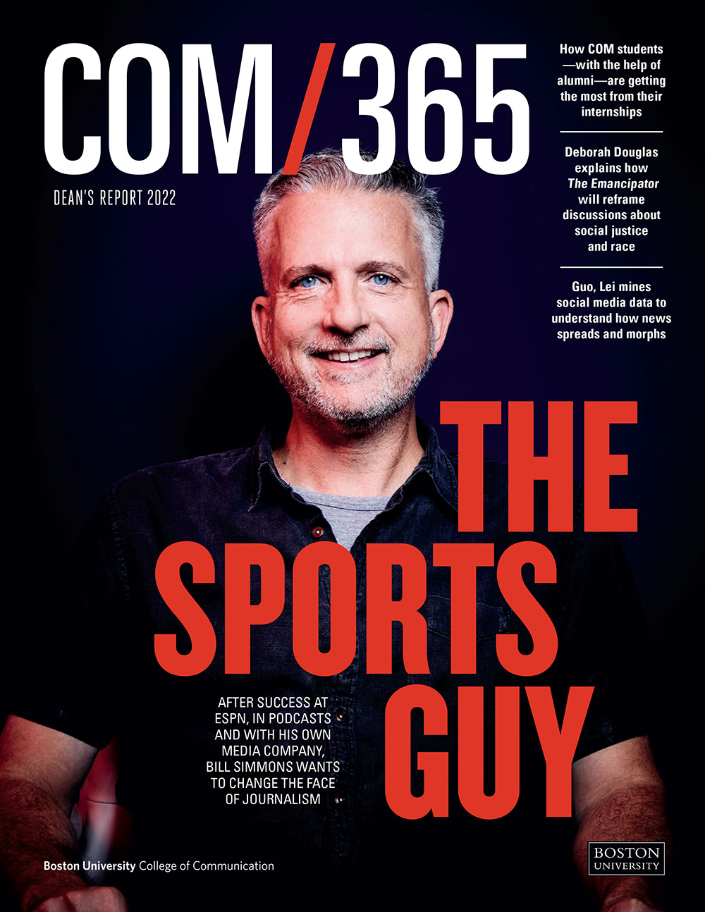 Bill Simmons, sports analyst, author & podcaster / COM/365