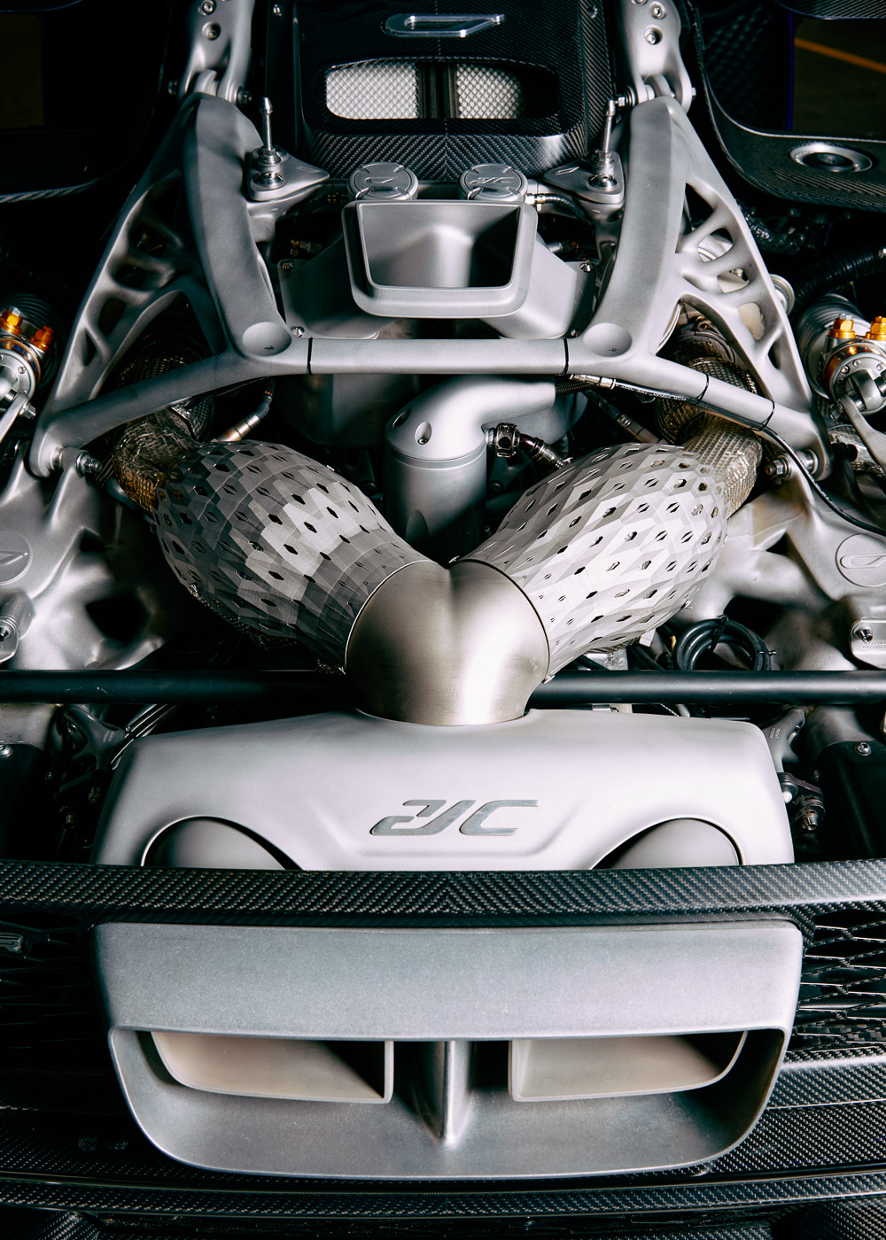 3D printed engine of the 21C Hypercar