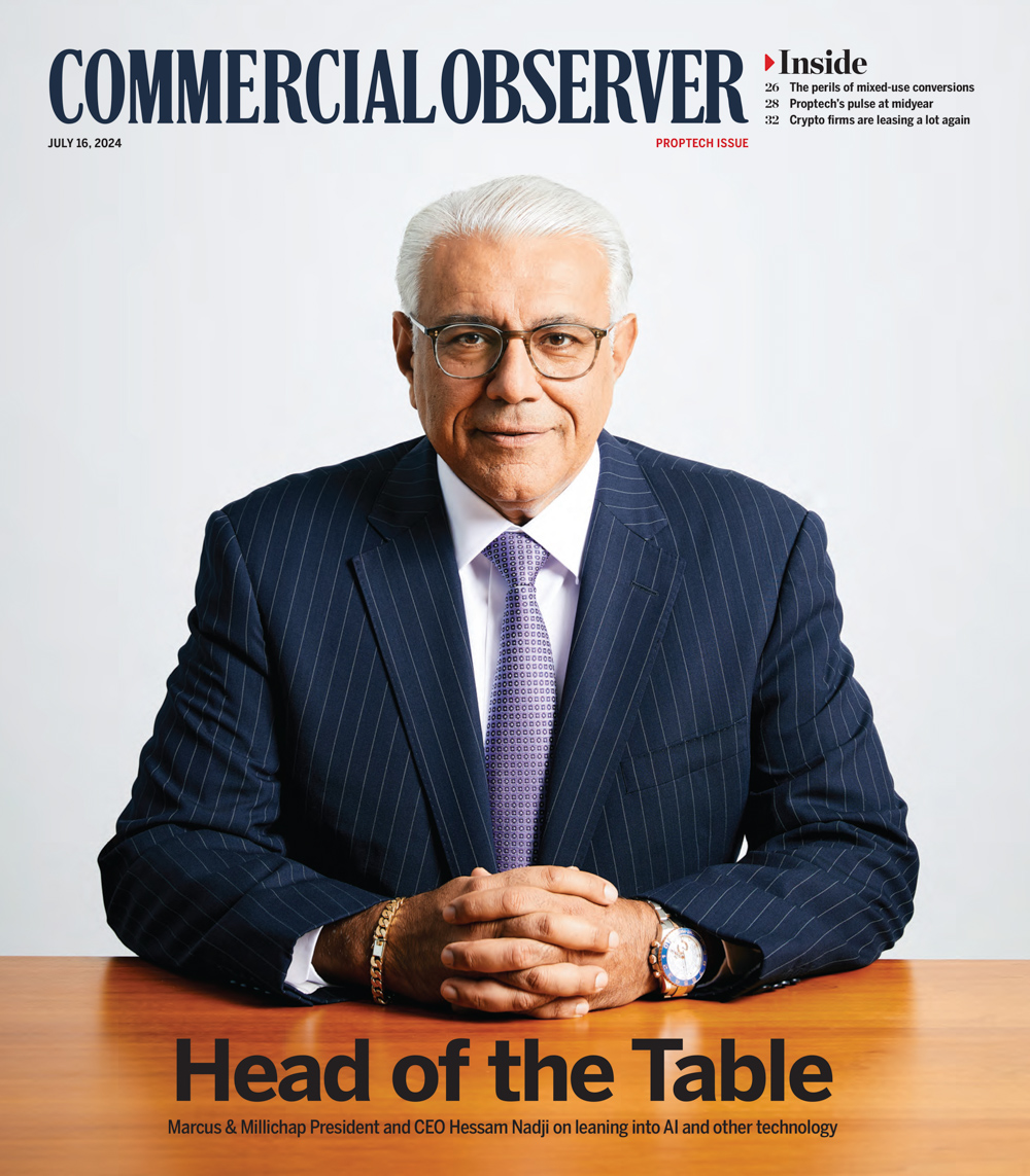 Hessam Nadji, CEO of Marcus & Millichap / Commercial Observer