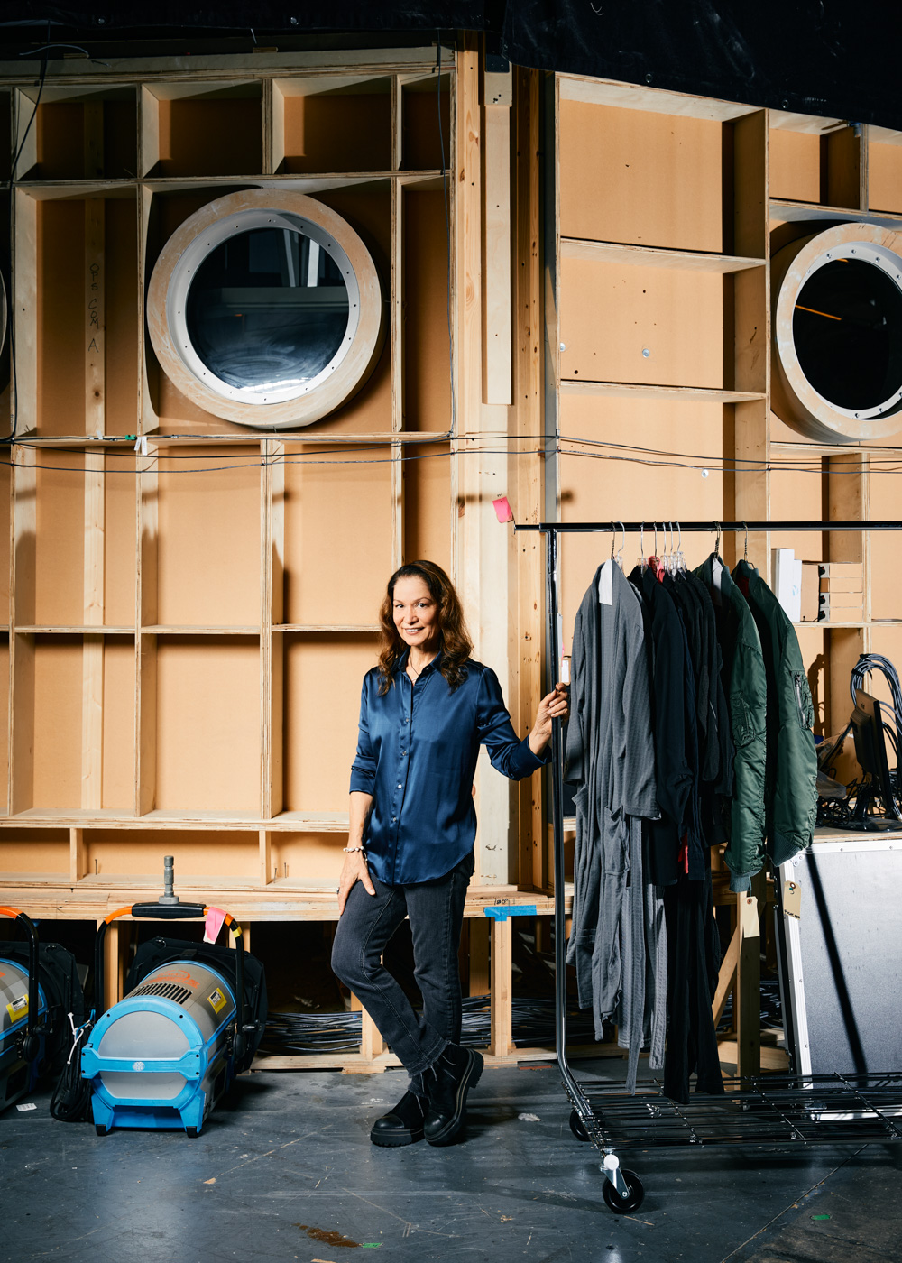 Esther Marquis, costume designer on the set of "For All Mankind"