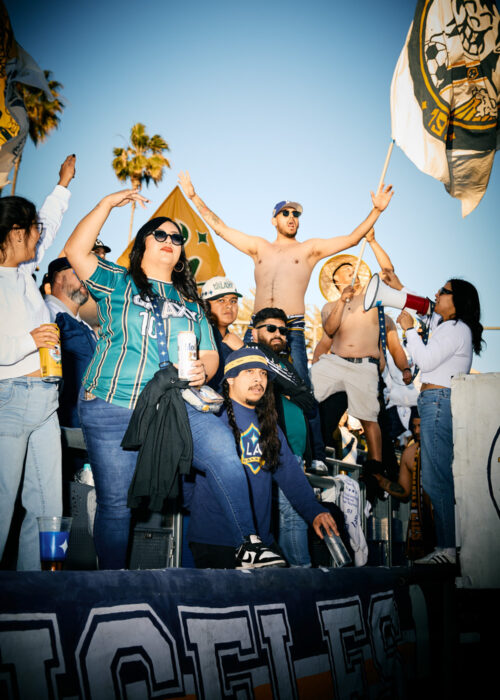 LA Galaxy fans