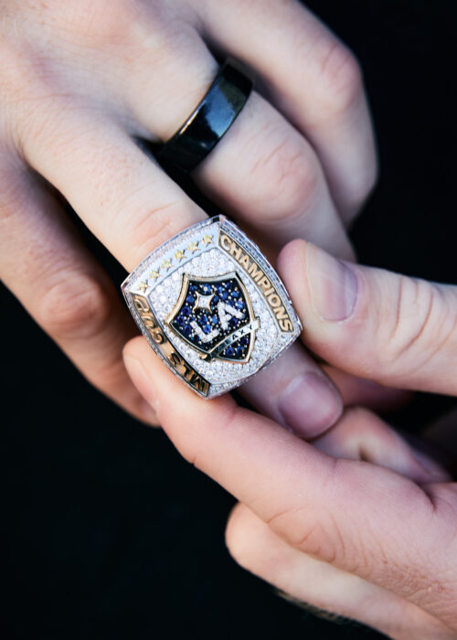 LA Galaxy 2024 Championship ring