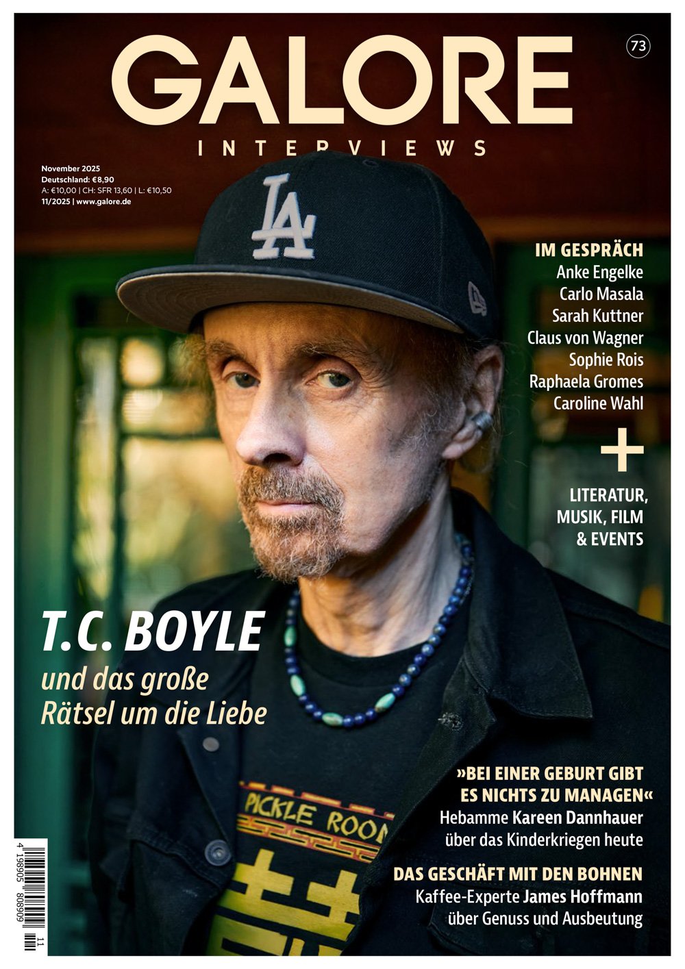 T. C. Boyle, American novelist and short story writer / Galore