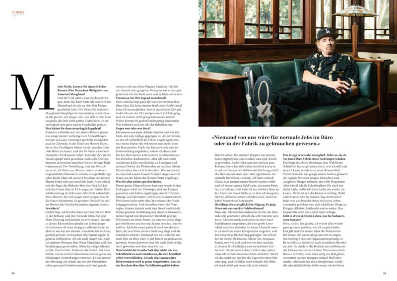 T. C. Boyle, American novelist and short story writer / Galore